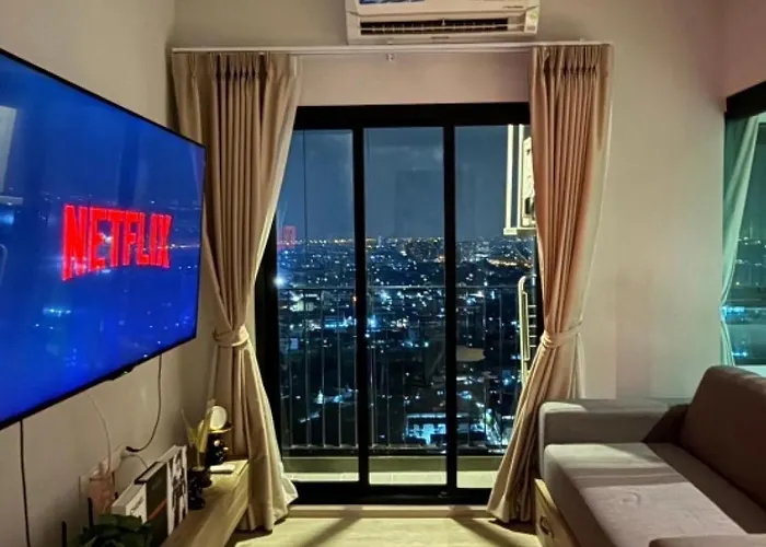 Apartment คอนโดติด Bts ตลาดพลู 0 เมตร ใกล้ Iconsiam ว่างรายเดือน Bangkok
